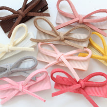 Load image into Gallery viewer, Suede bows 17 colours