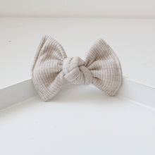 Load image into Gallery viewer, Large jersey ribbed knot bows - 12 Colours