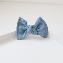 Load image into Gallery viewer, Large jersey ribbed knot bows - 12 Colours