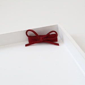 Suede bows 17 colours