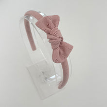 Load image into Gallery viewer, Ribbed knot Alice headband (19 colour)