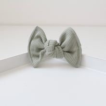 Load image into Gallery viewer, Large jersey ribbed knot bows - 12 Colours