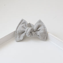 Load image into Gallery viewer, Large jersey ribbed knot bows - 12 Colours