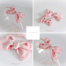 Load image into Gallery viewer, Floral bows - Valentines