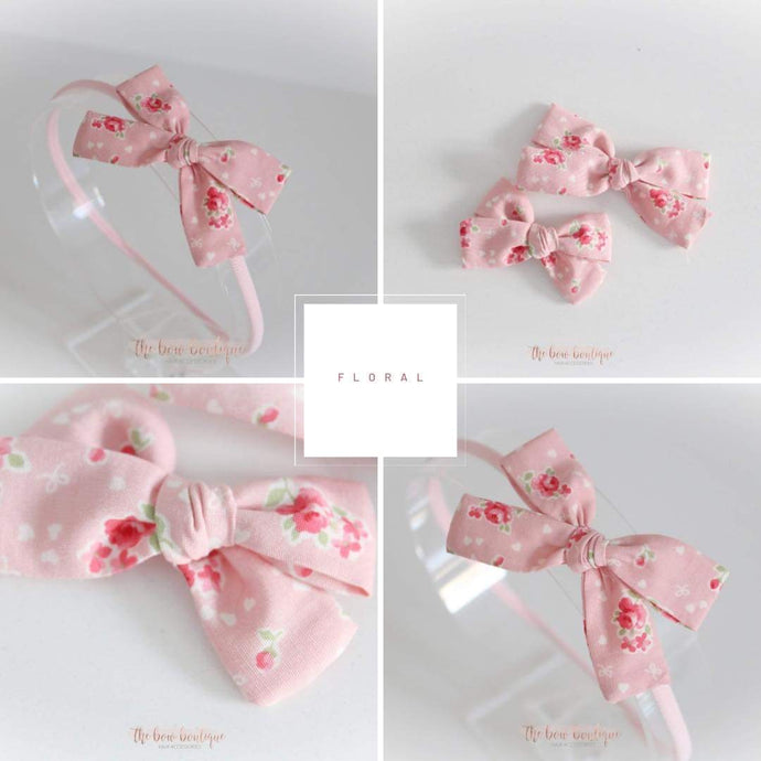 Floral bows - Valentines